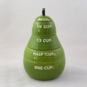 Rae Dunn PEAR Measuring Cups